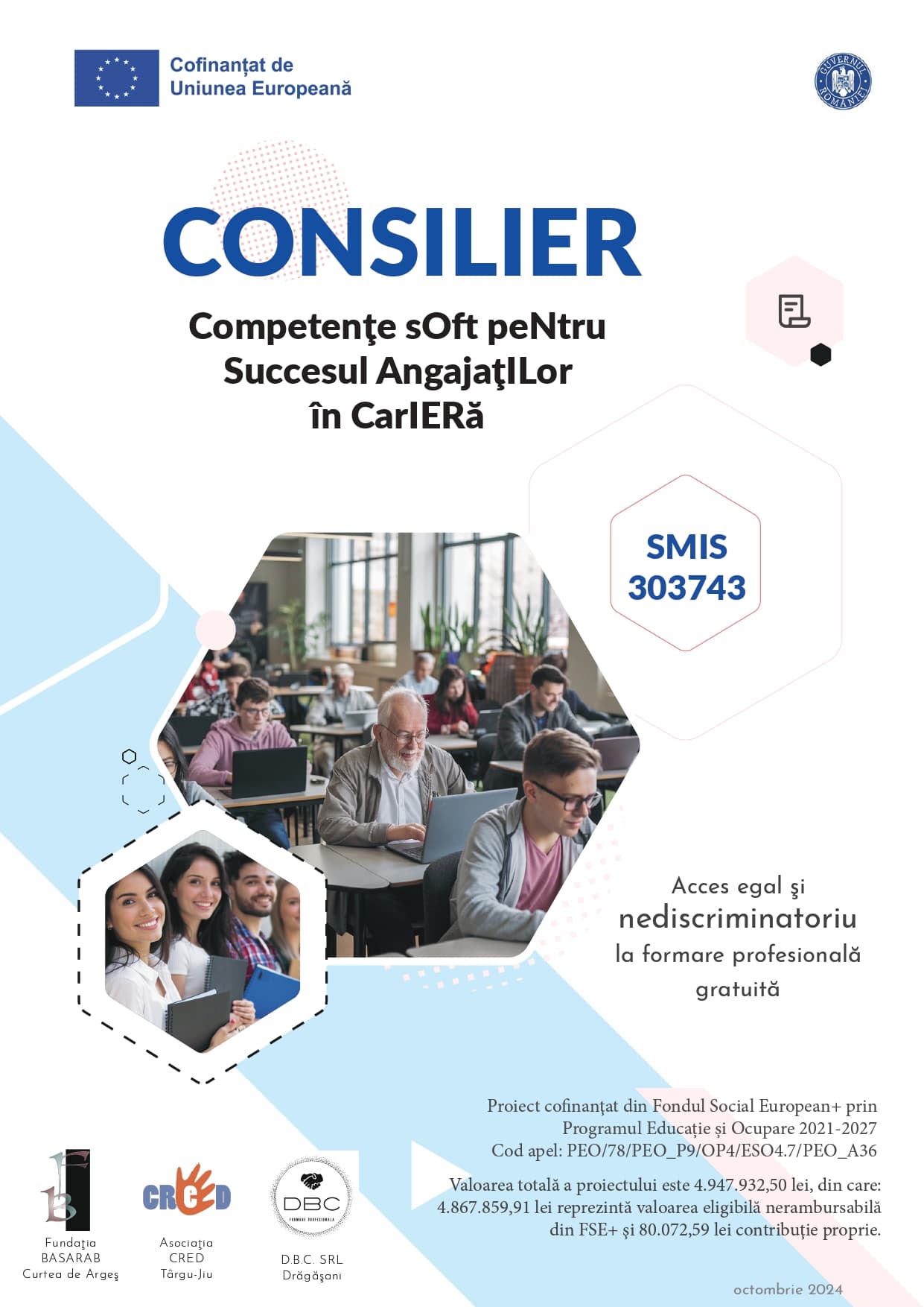 CONSILIER - Competențe sOft peNtru Succesul AngajațILor în CarIERă